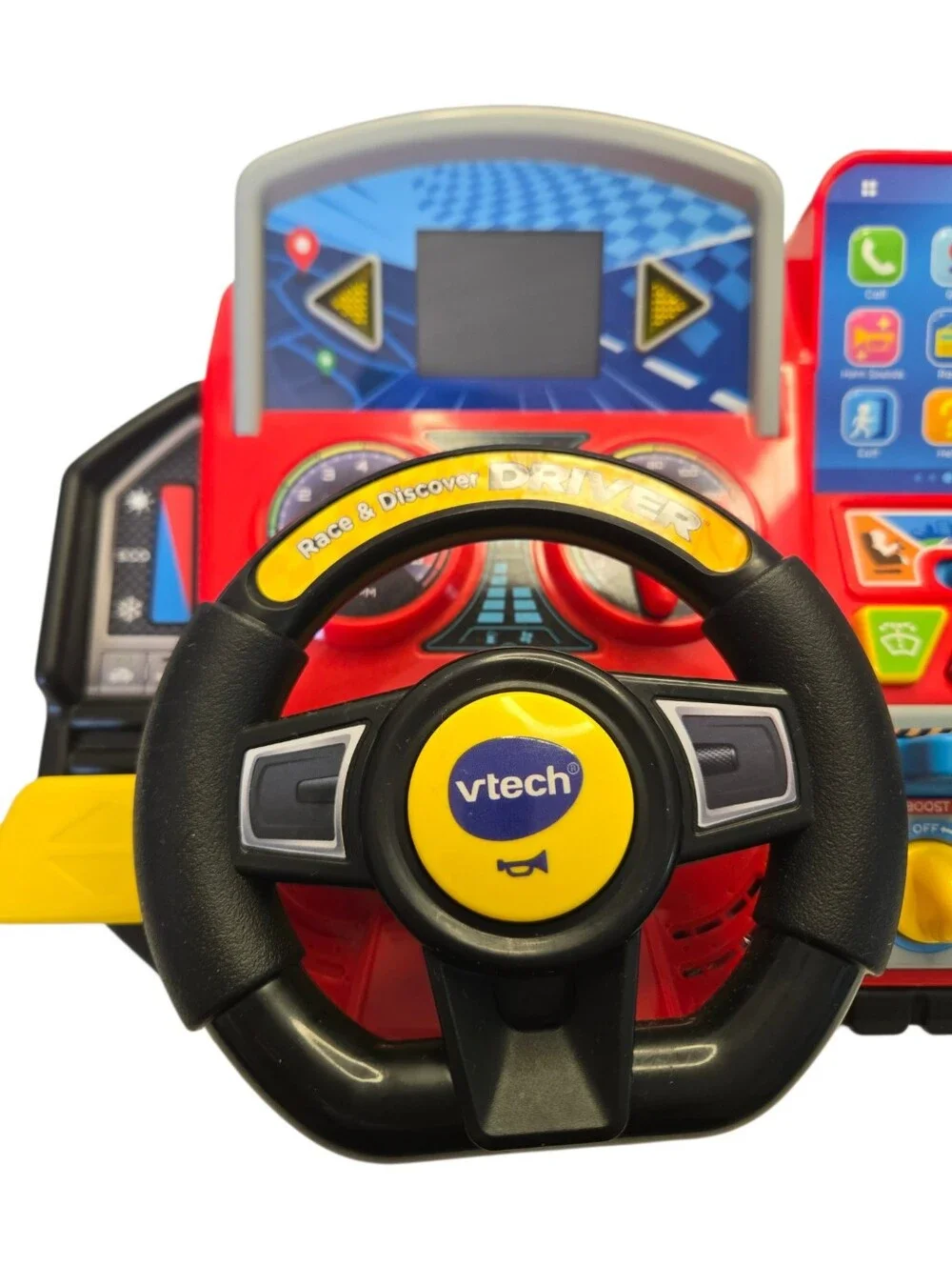 🚗 VTech Race & Discover Driver Interactive Steering Wheel Learning Toy | Preten
